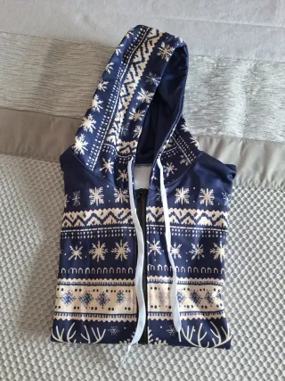 Chaqueta Navideña con Cremallera Talla M