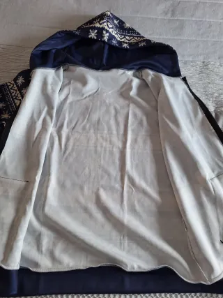 Chaqueta Navideña con Cremallera Talla M