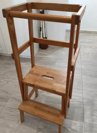 Torre aprendizaje Montessori Escalera Madera