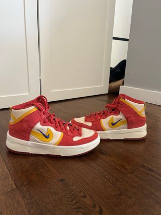 Nike Dunk High - Rojo y Amarillo
