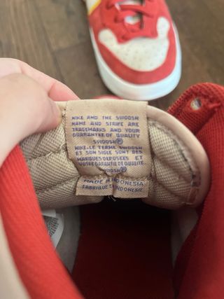 Nike Dunk High - Rojo y Amarillo