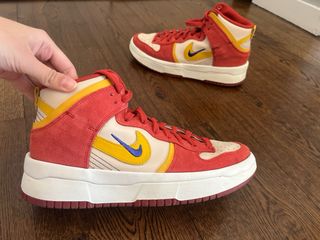 Nike Dunk High - Rojo y Amarillo