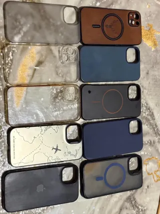 Lote de 6 fundas para iPhone