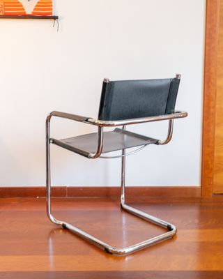 Silla cantilever vintage estilo Marcel Breuer MG5
