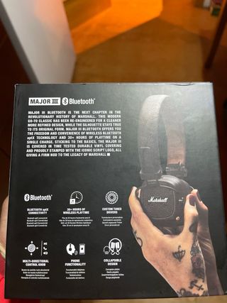 Marshall Major III Bluetooth Nuevos