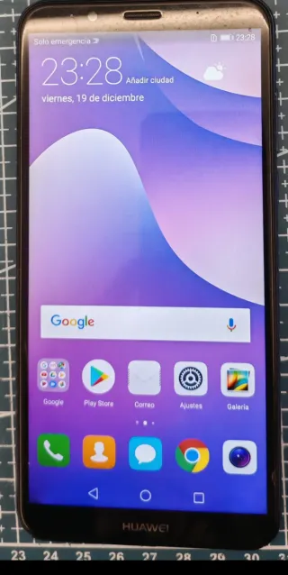 Huawei Y7 2018 Negro/azul marino