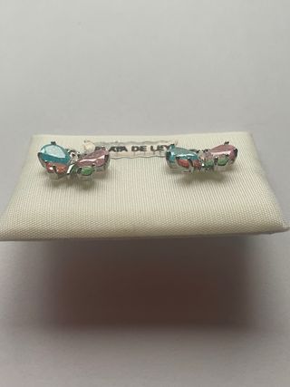 Pendientes mariposa niña
