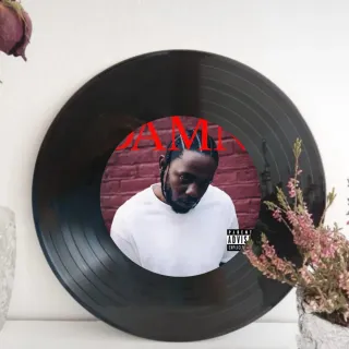 Vinile decorativo kendrick lamar damn