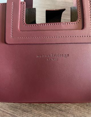 Bolso Maison Héritage piel