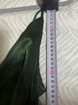 Vestido Zara Fiesta Verde