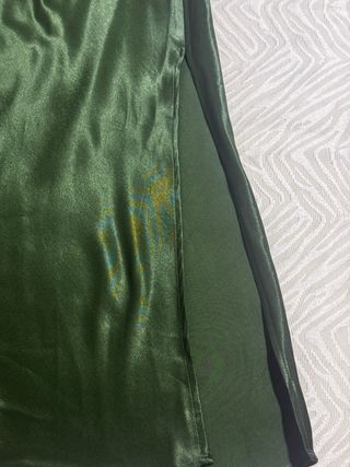 Vestido Zara Fiesta Verde