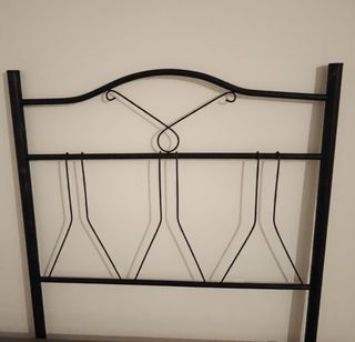 Cabecero de cama 90 metálico dorado oscuro