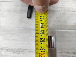 Barra para cortina de metal