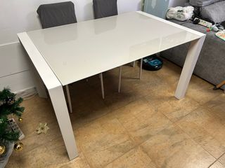 Mesa de comedor extensible