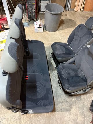 Asientos Renault Tráfic o Opel Vivaro o Primastar