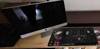 Imac DJ Controller y Altavoces
