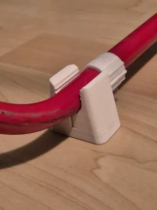 Soporte tendedero para que no se atasque el robot