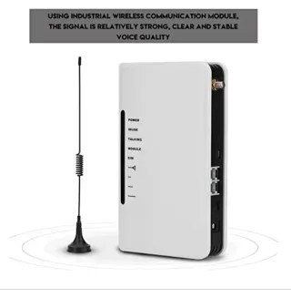 Amplificador WiFi Antena y Puertos