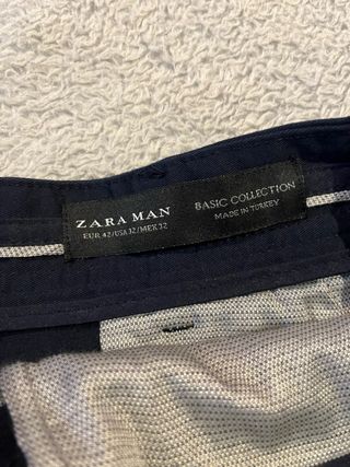 Pantalón de vestir azul