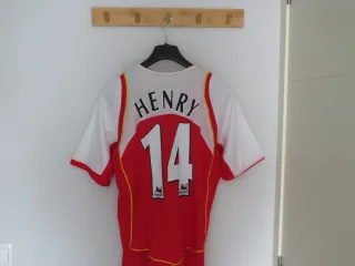 Camiseta Arsenal 2004-05. Henry 14. Talla XL