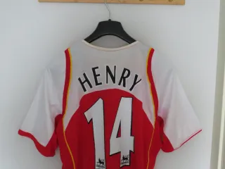 Camiseta Arsenal 2004-05. Henry 14. Talla XL