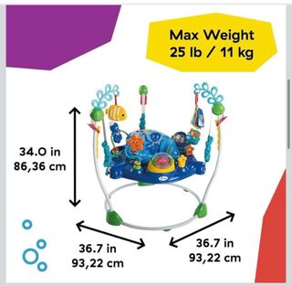 Saltador y Centro de Actividades Baby Einstein