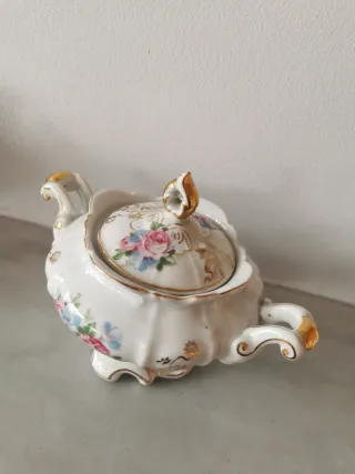 Juego de café porcelana Santa Clara