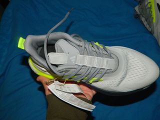 Zapatillas Adidas Alphaboost v2 Gris/Verde 40 2/3