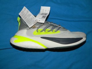 Zapatillas Adidas Alphaboost v2 Gris/Verde 40 2/3