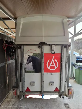 Remolque caballos estilo westfalia