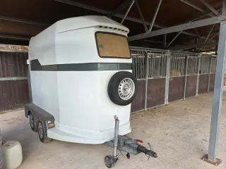 Remolque caballos estilo westfalia