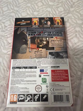 Blacksad Edición Coleccionista Switch