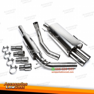 Sistema de escape de acero inoxidable TA Technix