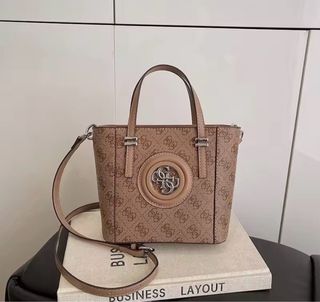 Bolso Guess Beige/Marrón Nuevo