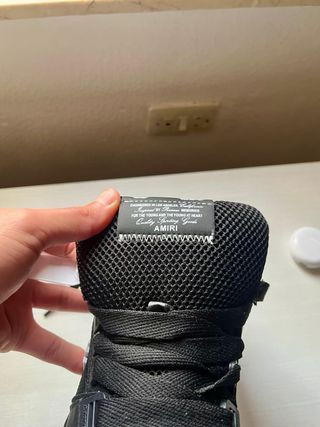 Zapatos Amiri MA-1 Negros