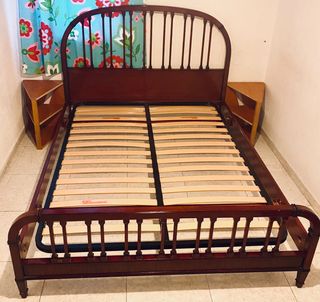 Colchón Viscoelástico y Cama