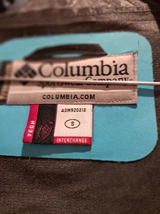 Parka Columbia Unisex Azul/Turquesa