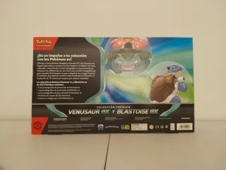 Colección Premium Venusaur EX y Blastoise EX