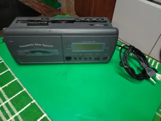 Radio Casete Despertador AM/FM Digital