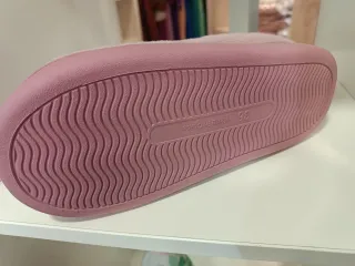 Pantuflas rosas con dibujo de oso diferentes talla