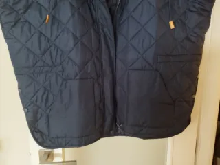 Chaleco acolchado azul talla XXL