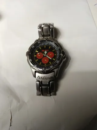 Reloj DEMA Titanium Deportivo, cristal  quarzo