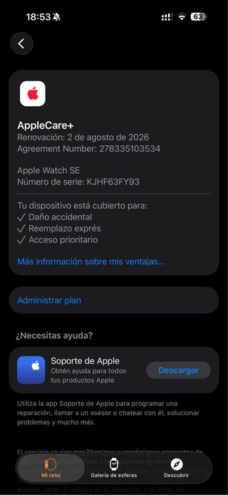 Apple Watch SE 2ª Gen