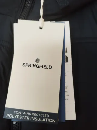 Chaleco Springfield Talla XL azul marino