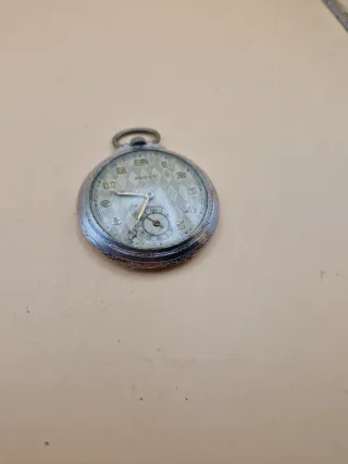 Orologio da tasca vintage BEDBY Argento