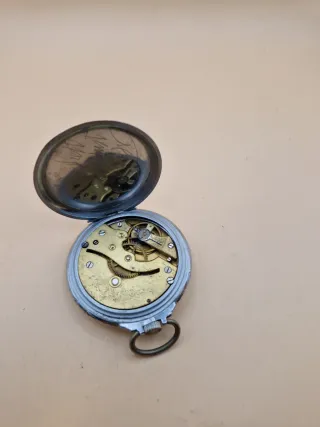 Orologio da tasca vintage BEDBY Argento