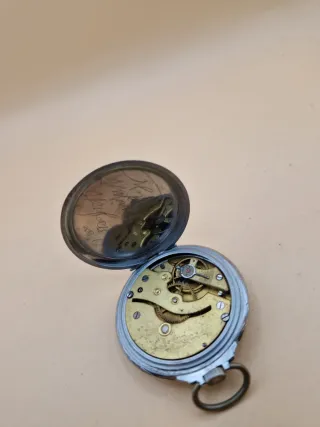 Orologio da tasca vintage BEDBY Argento