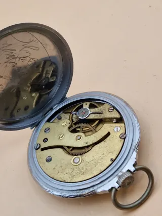 Orologio da tasca vintage BEDBY Argento