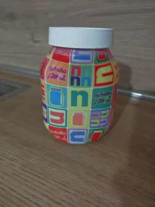 Lampada Nutella Multicolore originale vasetto