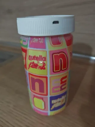 Lampada Nutella Multicolore originale vasetto